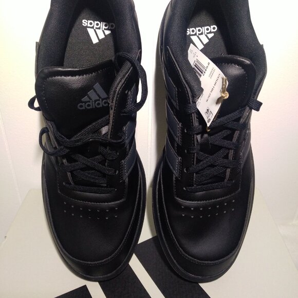 Adidas Courtblock Mens Size 12.0 Classic Fashion Sneakers Trainers IF6449 Black main image 11